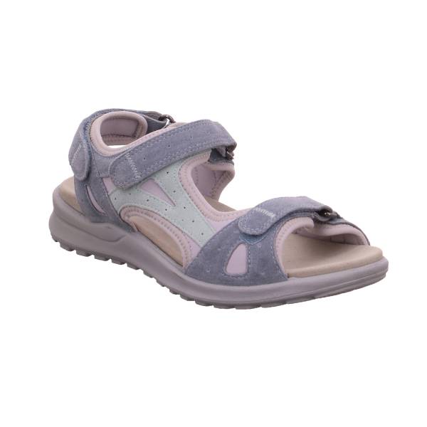 Bild 1 - LEGERO Trekking-Sandalette Hellblau Leder