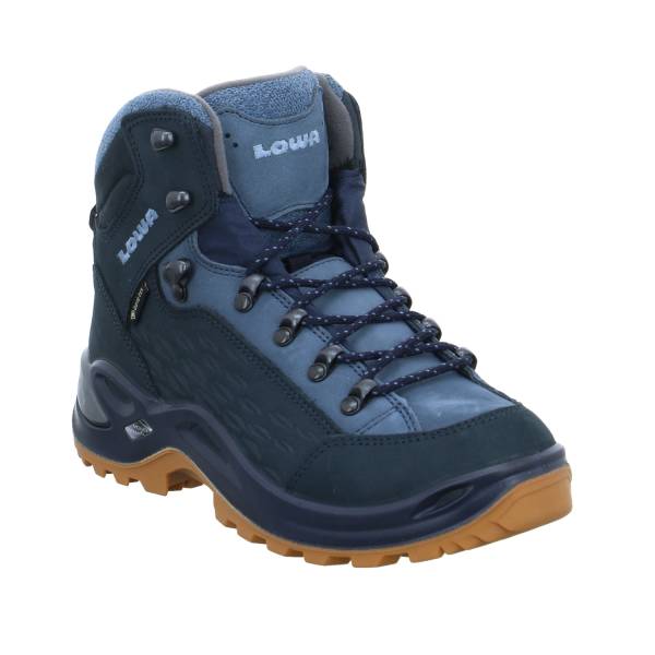 Bild 1 - LOWA Snowboots Damen Blau Leder Gore-Tex