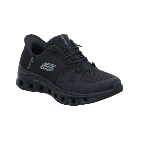 Bild 1 - SKECHERS Sneaker Schwarz Textil mit Memory Foam Vegan