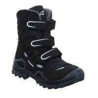 LOWA Jungen- Snowboot Membran Schwarz Textil Winterstiefel