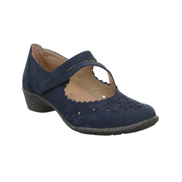 Bild 1 - VAN DER LAAN Comfort-Pumps Blau Leder mit Lederfutter