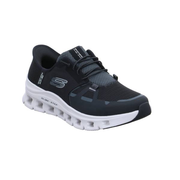 Bild 1 - SKECHERS Halbschuhe Sneaker Stoff Schwarz Synthetik