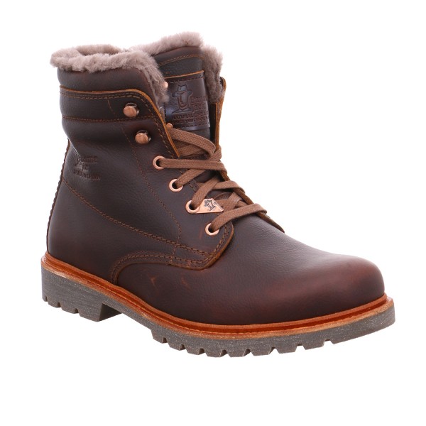 Bild 1 - PANAMA JACK Boots Warmfutter Braun Leder