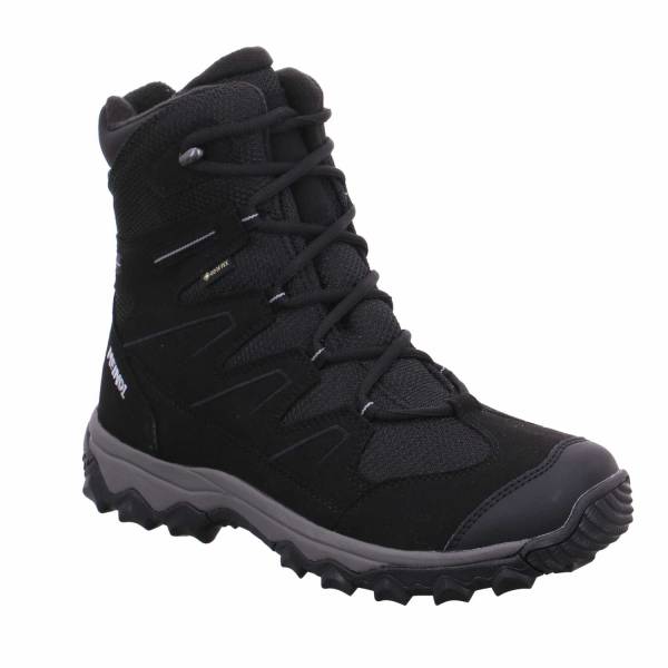 Bild 1 - MEINDL Snowboots Herren Schwarz Lederimitat mit Gore-Tex