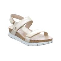 PANAMA JACK Bio-Sandalette Gold Leder