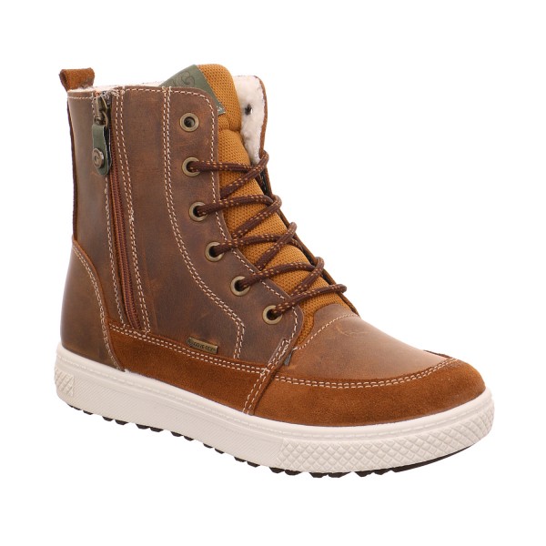 Bild 1 - PRIMIGI Jungen-Winter-Bottine Cognac Textil Boot