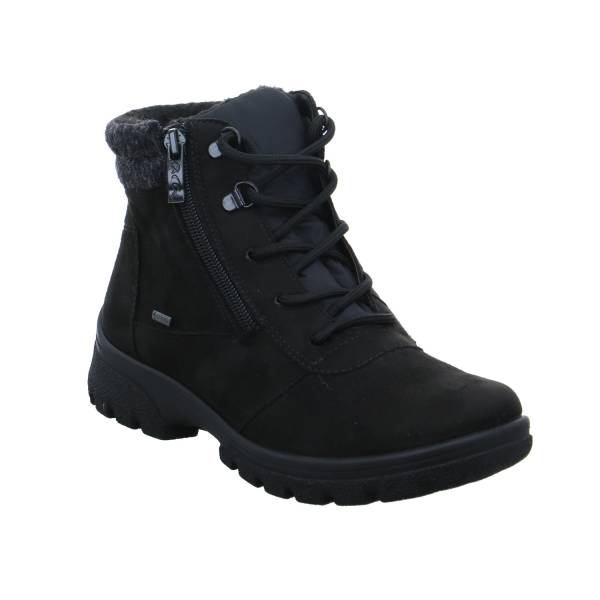 Bild 1 - ARA Comfort-Snowboot Schwarz Lederimitat mit Wechselfussbett