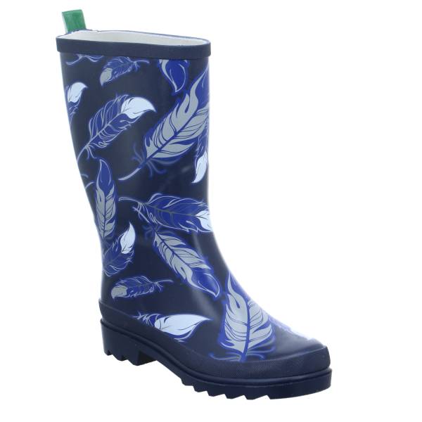 Bild 1 - BECK Damen-Gummistiefel Blau Synthetik