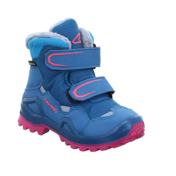 Bild 1 - LOWA Kleinkinder-Snowboot Membran Türkis Synthetik Winterstiefel Mädchen