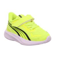 PUMA Baby-Sport-Bottine Gelb Textil unisex Sneaker