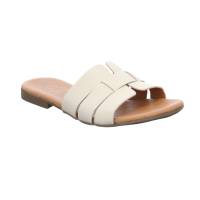 SCHUHENGEL Pantolette Offwhite Leder