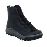 LEGERO Snowboot Schwarz Leder mit Gore-Tex Membrane