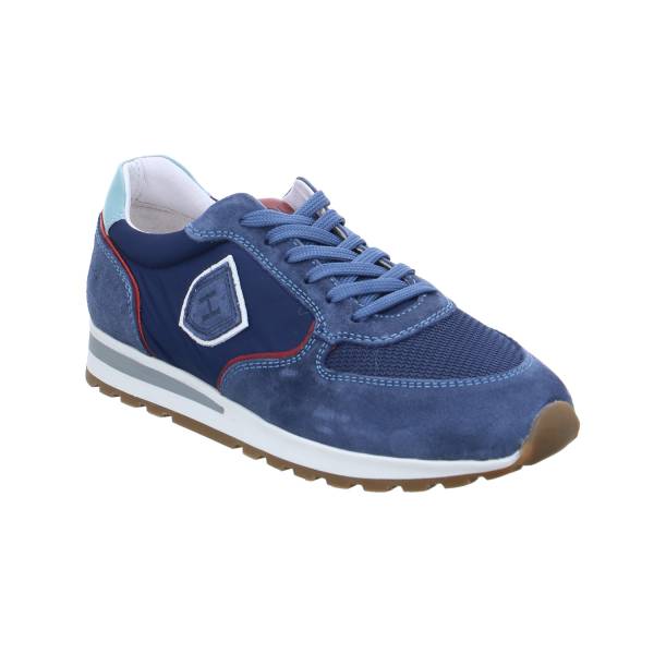 Bild 1 - HOLD Halbschuhe Sneaker Blau Leder