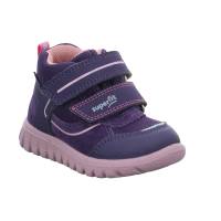 SUPERFIT Baby-Sport-Bottine Violette Textil Sneaker