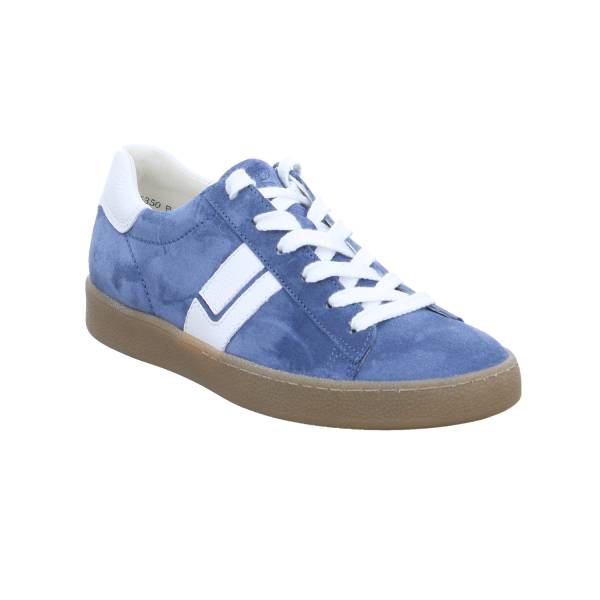 Bild 1 - PAUL GREEN Sneaker Blau Leder mit Wechselfussbett