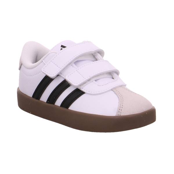 Bild 1 - ADIDAS Baby-Sport-Bottine Weiss Lederimitat Sneaker