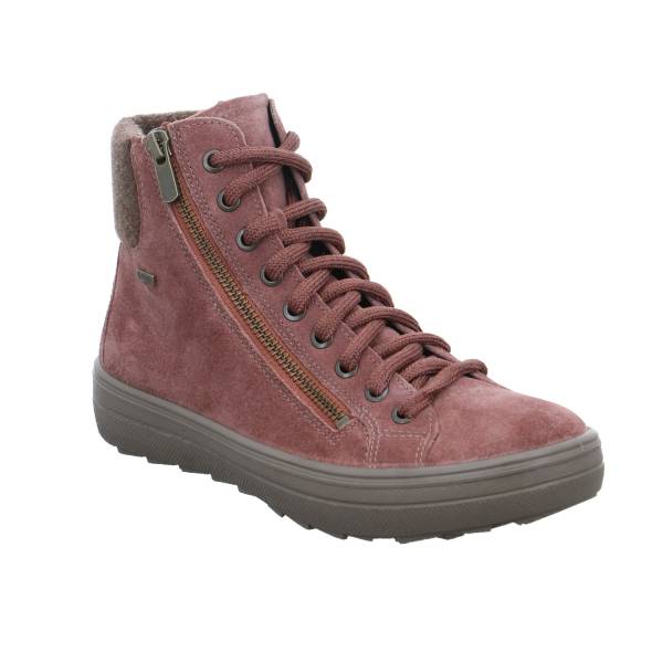 Bild 1 - LEGERO Mid Cut Sneaker Rosa Leder mit Gore-Tex Membrane