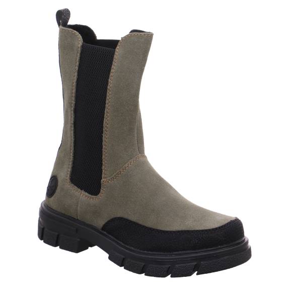 Bild 1 - RIEKER Stiefel Khaki Leder