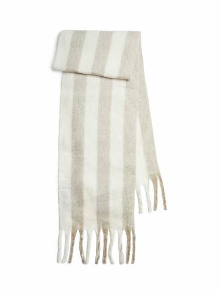 Bild 1 - PIECES Schal Beige Textil