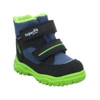 SUPERFIT Kleinkinder-Snowboot Membran Blau Textil Baby-Winterstiefel Unisex