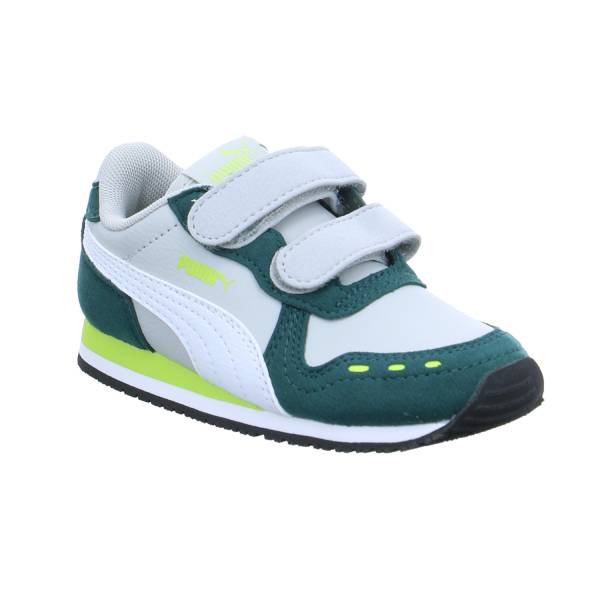 Bild 1 - PUMA Baby-Sport-Bottine Grün Lederimitat unisex Sneaker