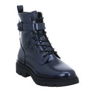 TAMARIS Boot Blau Lederimitat