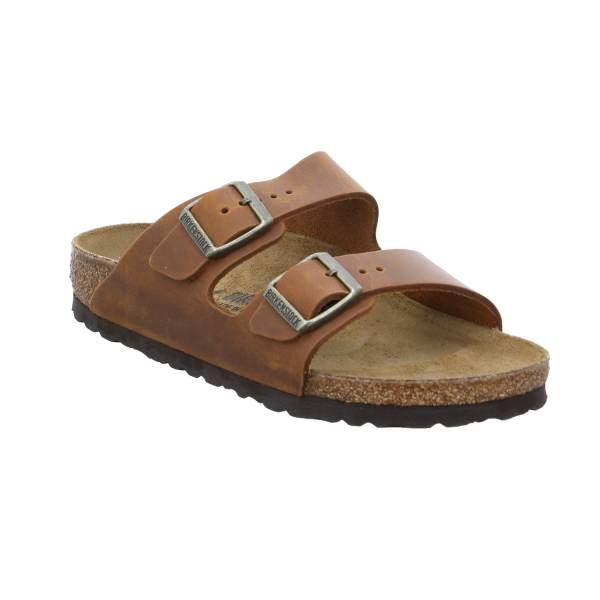 Bild 1 - BIRKENSTOCK Bio-Fussbett Cognac Leder