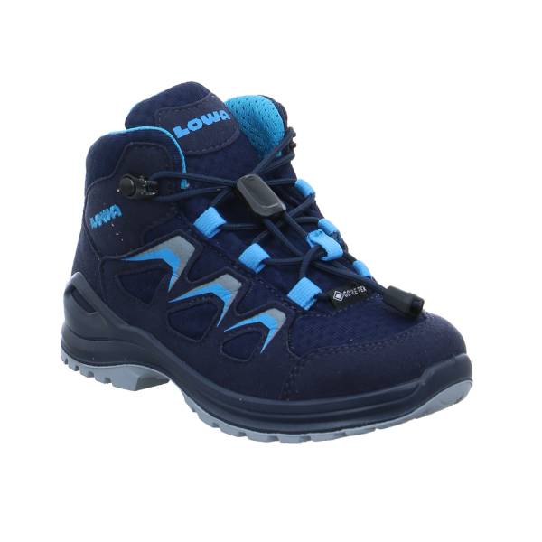 Bild 1 - LOWA Kinder-Wanderschuhe Blau Lederimitat