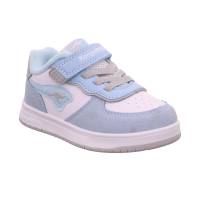 KANGAROOS Baby-Sport-Bottine Hellblau Lederimitat Sneaker