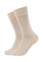 CAMANO Freizeitsocken Offwhite Textil 2-ER Pack