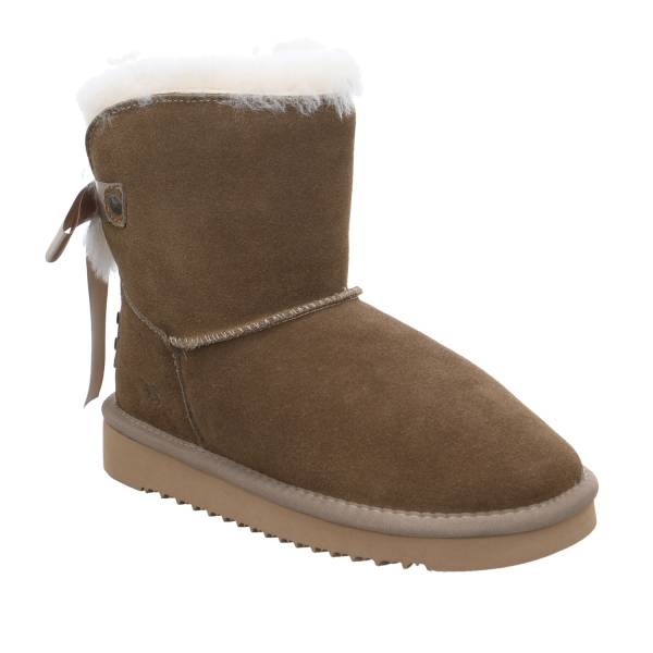 Bild 1 - MUSTANG Boot Taupe Leder