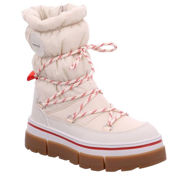 Bild 1 - * Snowboot Offwhite Lederimitat mit Tex-Membrane