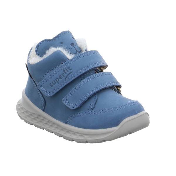 Bild 1 - SUPERFIT Kleinkinder-Winter-Bottine Blau Textil Baby-Boot