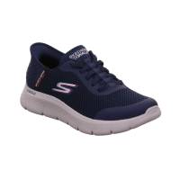 SKECHERS Halbschuhe Sneaker Stoff Blau Synthetik