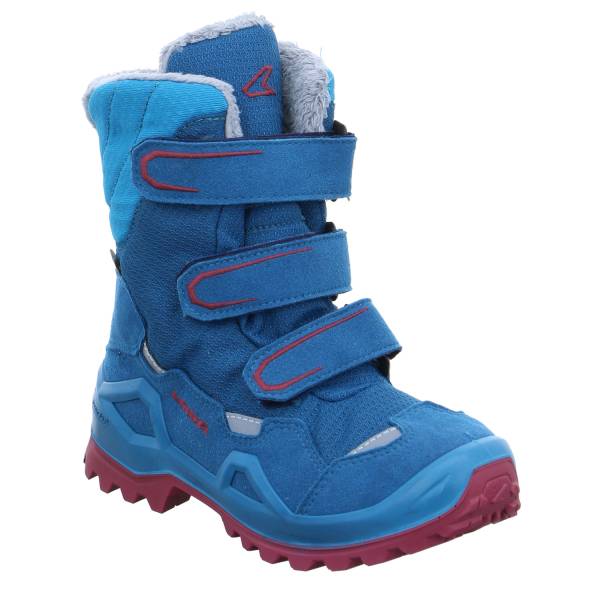 Bild 1 - LOWA Mädchen-Snowboot Membrane Türkis Textil Winterstiefel