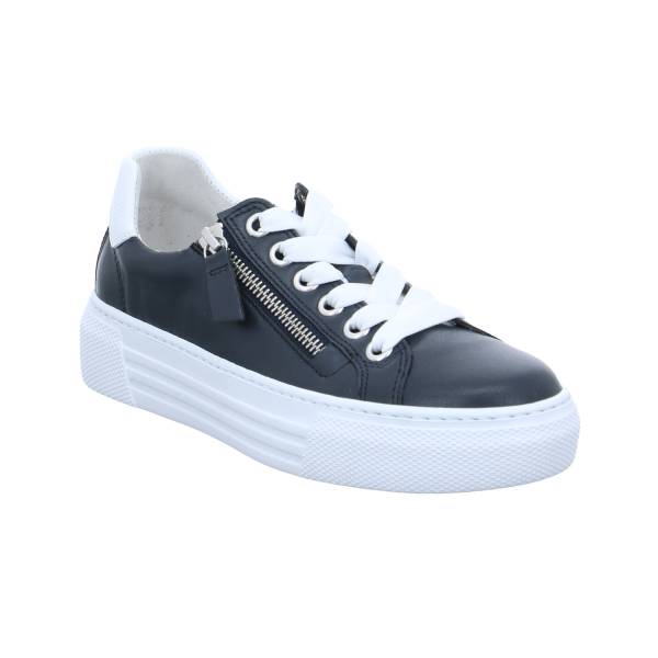 Bild 1 - GABOR Sneaker Blau Leder "Super soft"