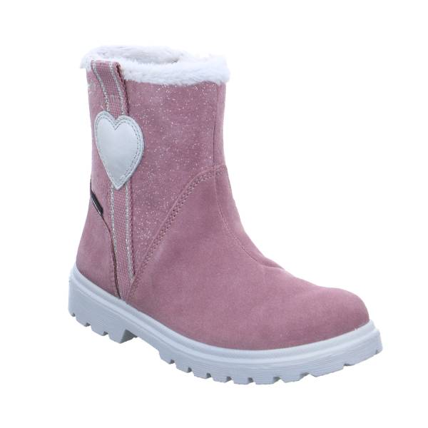 Bild 1 - SUPERFIT Kleinkinder-Winterstiefel Rosa Textil Stiefel