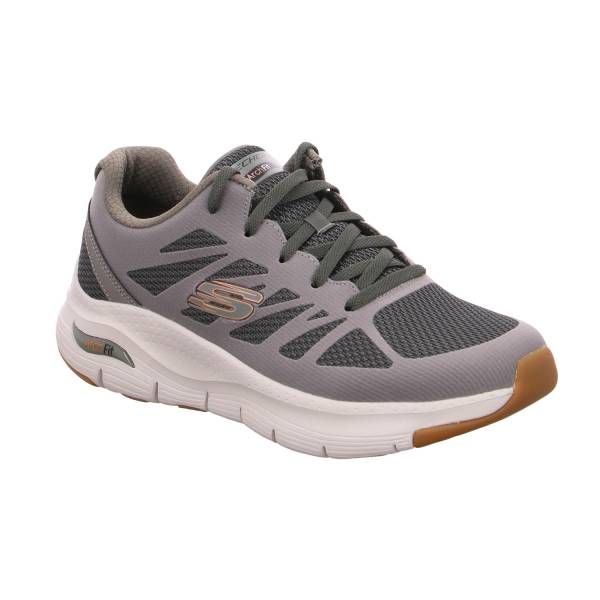 Bild 1 - SKECHERS Halbschuhe Sneaker Olive Synthetik