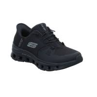 SKECHERS Sneaker Schwarz Textil mit Memory Foam Vegan