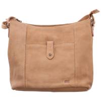 BEAR DESIGN Umhängetasche Beige Leder