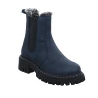 SCHUHENGEL Boot Blau Leder