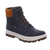 SUPERFIT Jungen-Winter-Bottine Blau Textil Boot