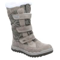 PRIMIGI Mädchen-Snowboot Membrane Taupe Textil Winterstiefel