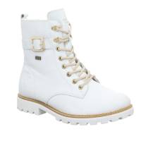 REMONTE Boot Offwhite Leder mit TEX Membrane