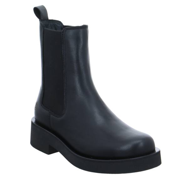 Bild 1 - APPLE OF EDEN Boot Schwarz Leder