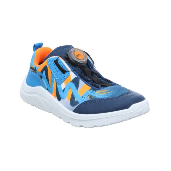 Bild 1 - SUPERFIT Jugend-Halbschuh Blau Textil Sneaker Outdoor