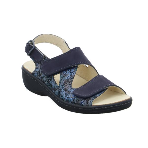 Bild 1 - COLLECTION CHRISTA PFAFF Comfort-Sandalette Blau Leder