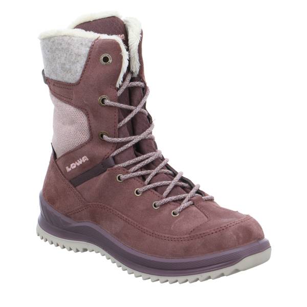 Bild 1 - LOWA Mädchen-Snowboot Membrane Rosa Textil Winter-Sneaker, high