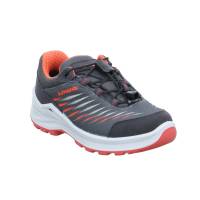 LOWA Kleinkinder-Sport -Halbschuh Grau Textil Sneaker Outdoor