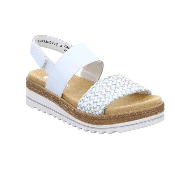 Bild 1 - REMONTE Sandalette Weiss Leder